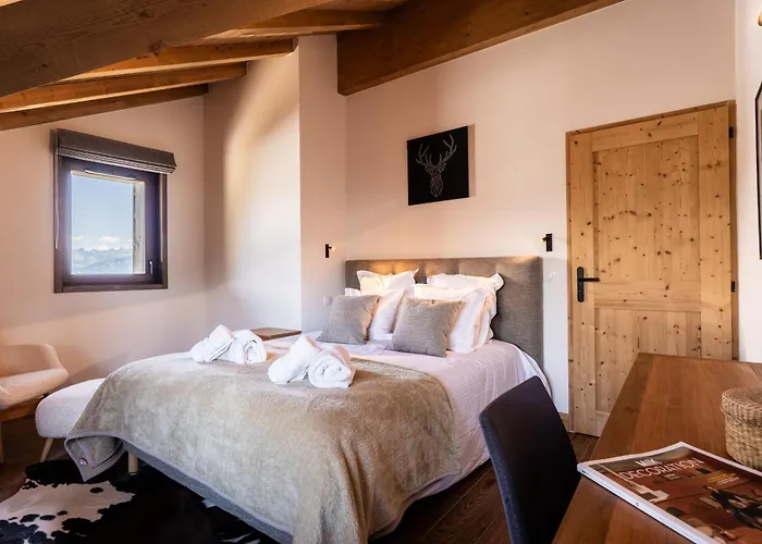 Lägenhet Superbe T4 A Plagne Montalbert Avec Cheminee, Wifi, Parking & Terrasse - Fr-1-755-28 *